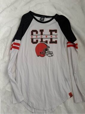NFL Team Apparel Raglan Tee - White & Black